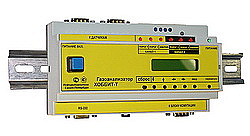 Газоанализатор кислорода Хоббит-Т-O2 стационарный с креплением на DIN-рейку с цифровой индикацией показаний и без цифровой индикации показаний