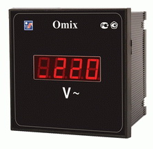 Вольтметр цифровой Omix P94-V-1-1.0, P44-V-1-1.0, P77-V-1-1.0, P99-V-1-1.0, P1212-V-1-1.0