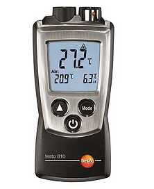 2-х канальный прибор измерения температуры с ИК-термометром testo 810